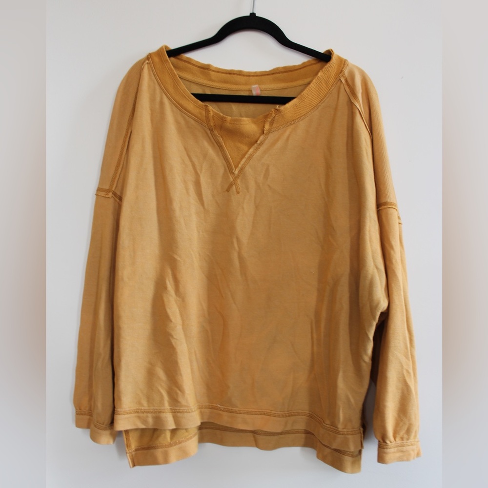 free people rugby sweater